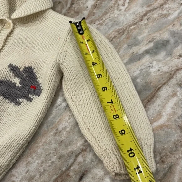 Vintage Kids Rabbit Sweater - Picture 6 of 6